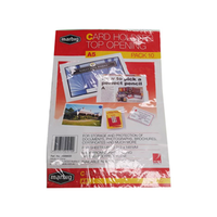 CARD HOLDERS TOP OPENING A5 CLEAR 10/PK Pack