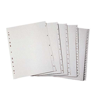 Divider A4 Pvc 1-5 Tab Numbered White Each Set Each