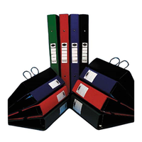 Marbig Deluxe Insert Ring Binder, A3, 32mm, 3 D-Rings, Blue, Each Each