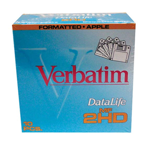 DISK APPLE 3.5" DS/HD VERBATIM1.44MB 10/BOX Box