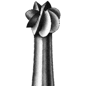 Steel Bur, Round, Long Shank, RA, 012n, Size #1, 6/Pack Pack