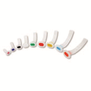Boss Systems Airway Guedel, Size 4, Sterile, Length: 100mm, Red, (OA100A), Each 1