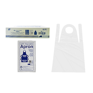 Livingstone Disposable Low Density Polyethylene (LDPE) Aprons Individual Pack