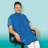 X-ray Apron Royal Blue 1/pc Smaller Neck 90x44cm 0.3ld Each