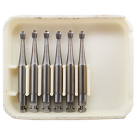 Ash Finishing Burs, Pear I Ra, #230 F/47, 6/Pack Pack