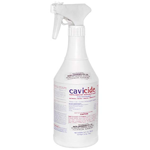 Out of Date, Cavicide Disinfectant Solution, 700ml Spray Bottle, Each, Original Unopened Condition, Price Discounted, While Stocks last Bottle