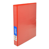 Bantex Insert Ring Binder, A4, 25mm, 2 D-Rings, Burgundy, Each Each