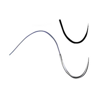Monosyn Suture, Size 3-0, Length 28 inches, 3/8 Round Body Needle, 26mm Needle, 36/Box Box