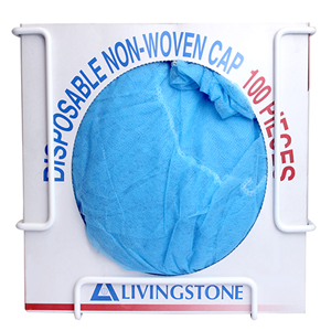 Livingstone Disposable Cap Dispenser, Fits BCAP 100/Box Range, Powder-Coated Iron Wire, Each Each