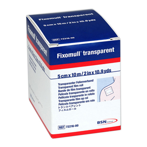 Fixomull Transparent Fixation Dressings, 5cm x 10 Metres, Each Each