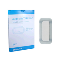 Out of Date, Biatain Adhesive Silicone Foam Dressing, 10 x20cm, 5/Box, Original Unopened Condition, Price Discounted, While Stocks last