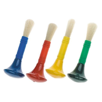 Kindy Paint Brushes, 80mm, Assorted Colours, 24/Pack Pack