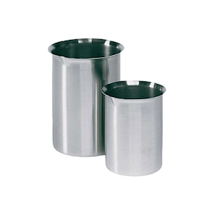 Sugico Beaker with Spout, 600mL, 96(W) x 113(H) mm, Stainless Steel, Each Each