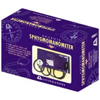 Livingstone Aneroid Sphygmomanometer, 300mm Velcro Cuff, Each *KIT ITEM* Each