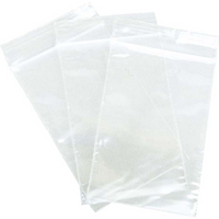 Livingstone Resealable Zip Lock Bag, 230 x 150 mm, 50 microns Thick, Recyclable Plastic, Clear, 100/Pack, 1000/Carton Carton