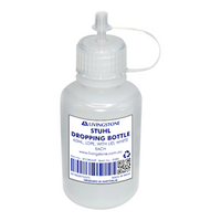 Livingstone Stuhl Dropping Bottle 60mL, Recyclable LDPE, with Lid, White, 10 Pieces/Bag