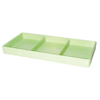 CABINET TRAYS PLASTIC GREEN 205X100X20MM Each
