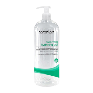 Caronlab Aloe Vera Hydrating Gel, Non-Greasy, Water-Soluble, 1 Litre Pump Bottle, Each Each