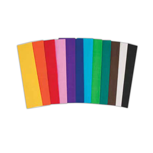 CREPE PAPER ASSTD COLOR 12/PK ** PROD DISC ** Pack