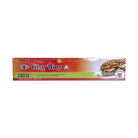 MaxValu Plastic Cling Wrap in Dispenser Pack, 45cm x 600m, 9 Microns, PVC & BPA Free, Non-Toxic, Each Roll Each