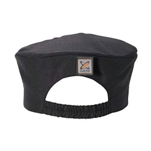 Club ChefTraditional Flat Top Hat Black (Skull Cap/Pill Box) Small, Each Each