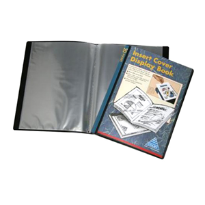 Collins Display Book, A4, 60 Pockets, Black, Each Each