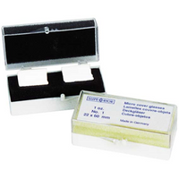Microscope Cover Slip, 24 x 60mm, No. 1 Thickness, Borosilicate 3.3 Glass, 54 Pieces/Ounce Ounce