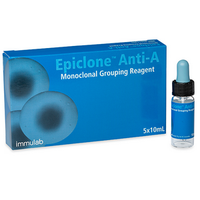 Anti A Blood Grouping Reagent, 5 x 10ml,/Pack, Firdge Pack