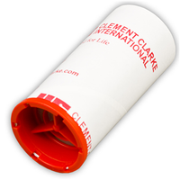 One Way Valved Expiratory Mouthpiece, Red, Each Each