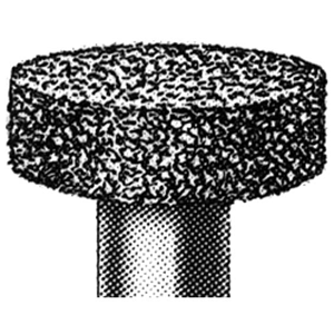 Ad 514 Diamond Burs, Wheel, ISO 042524 #42, Friction Grip, Medium, Each Each