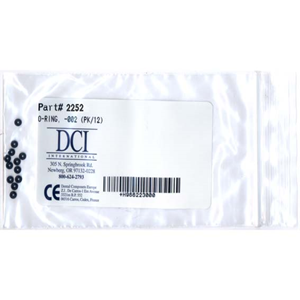 DCI Triplex Syringe 'O' Rings, No 2230, 12/Pack Pack