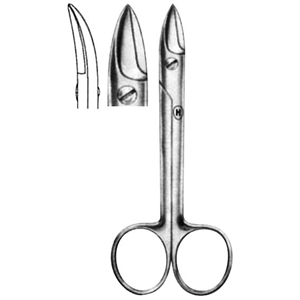 Crown Scissors 'bebee' Shp/shpcrv 10cm Each