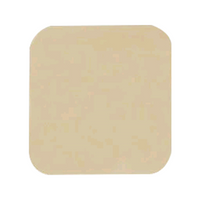 DuoDERM® Extra Thin CGF Dressing, Hydrocolloid Dressing, 7.5 x 7.5cm (3 x 3"), Square, Beige, 5/Box Box