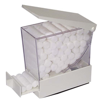 Livingstone Dental Cotton Roll Dispenser, 52 x 106 x 100mm, White, Each Each
