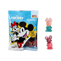 Disney Mickey & Friends 3D Gummy 50g, Each