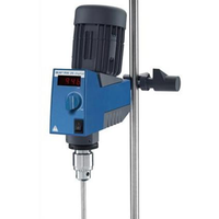 IKA RW 20 Digital Overhead Mixer, 600 - 2000 rpm Speed Range, 20L Max Stirring Capacity/Stirring Position, 10000 Max Viscocity, Each Each