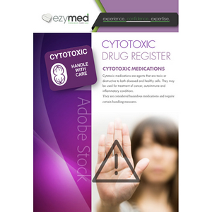 Ezymed Drug Registration Book with Module, Double Sided A3 Page, 4 A4 Pages/Book Each
