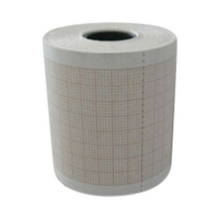 ECG PAPER ROLL SMALL FOR CT20057MM X 15M ORANGE GRID LOOSE Each