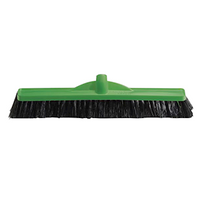Oates Indoor Broom, Polypropylene, 450mm, Green, Each Each