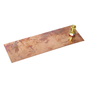 Livingstone Electrode, Copper 'Cu' Element, 75 x 25 x 1.5mm, 5/Pack Pack