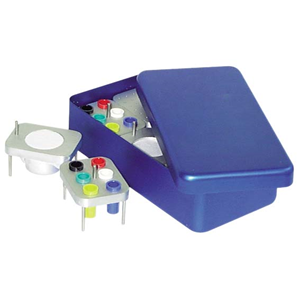 Endobox Clean Blue with Lid 17.5x8.5x5cm Each