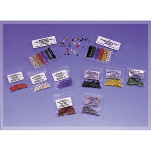 H&G Round Endo Stops, Black, 100/Pack