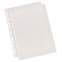 Esselte Pockets, for Maps, Clear, 280 x 216 mm, 100/Pack Pack