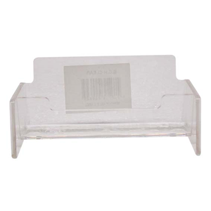Esselte Business Card Holder, Plastic, Clear, Each Each