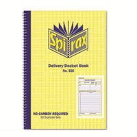 DELIVERY BOOK #556 NCR S/O 50 DUPLICATE SETS EA Each