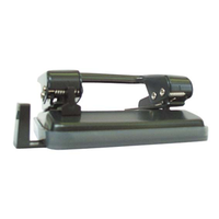 Esselte Two Hole Punch, 13 Sheet Capacity, Black, Each