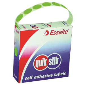 Esselte Quik Stik Adhesive Label Dot