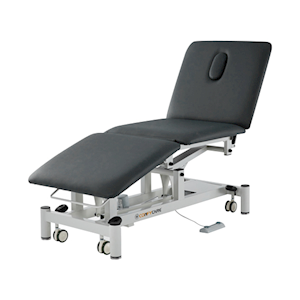 Liv Medical Examination Couch, 3 Section, Black, Each