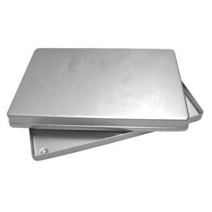 Aluminium Tray, 186 x 287 x 39mm, Standard Set, Grey, Each Each