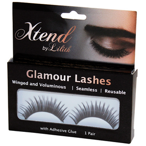 Xtend by LilithGlamourLashes, with Glue Included, 1 Pair/Pack Pair